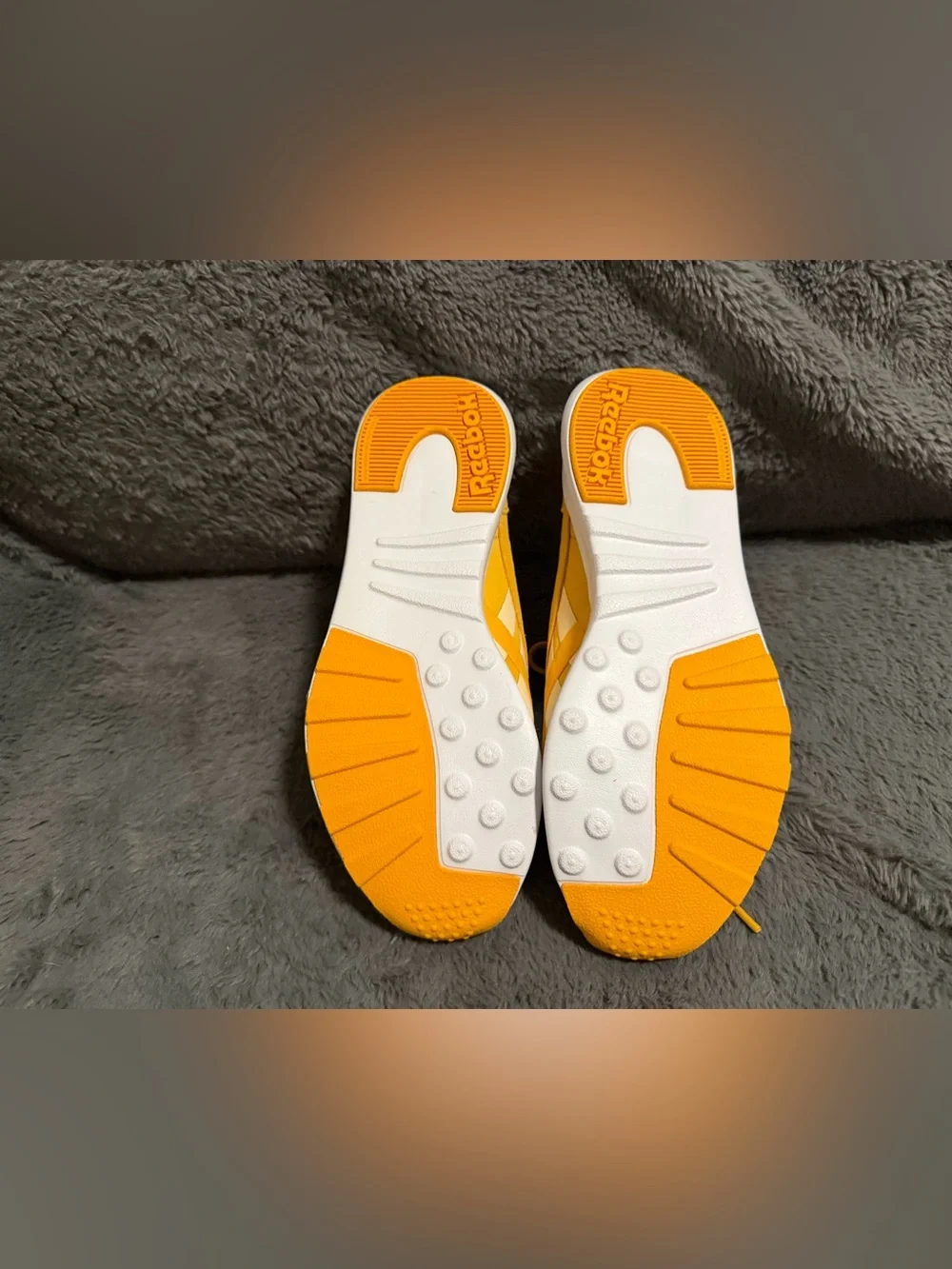 Reebok bright yellow